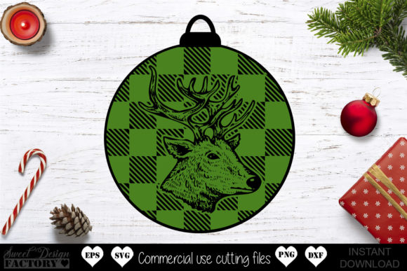 Christmas Reindeer Graphics for Local Business Branding