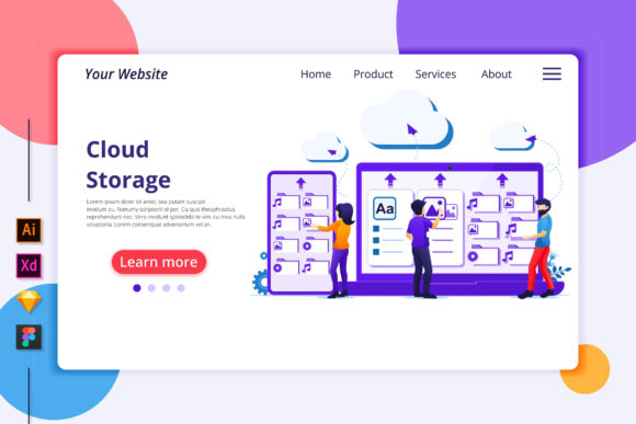 Cloud Computing Graphics for Handmade Brands