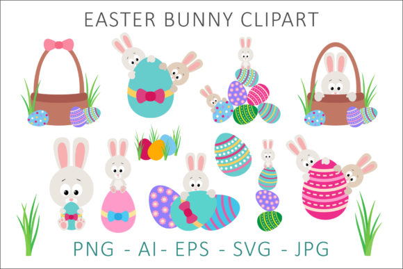 Easter Bunny Graphics for Creative Sellers