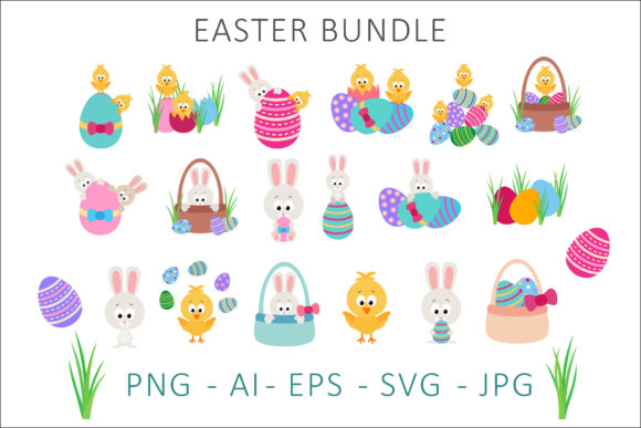 Easter Graphics for Creative Projects