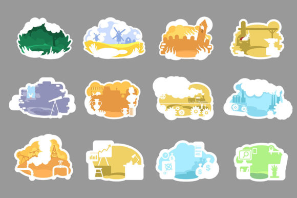 Historical Landscapes 2D Vector Web