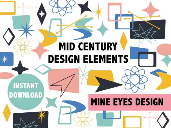 Mid Century Graphics: A Timeless Design Asset