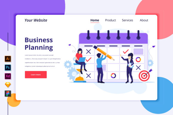 Modern Graphics for Stronger Landing Pages