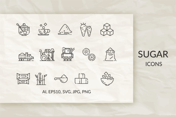 Sugar Icons for Modern Design